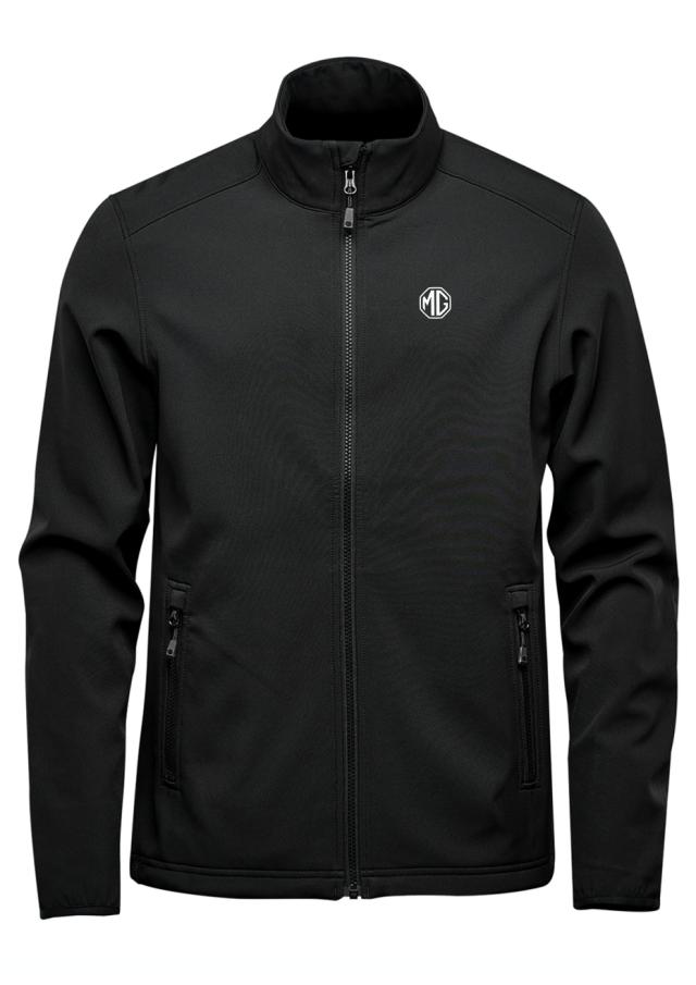 Softshell jacket MG, black