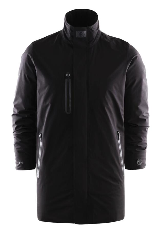 Technical city coat MG, black