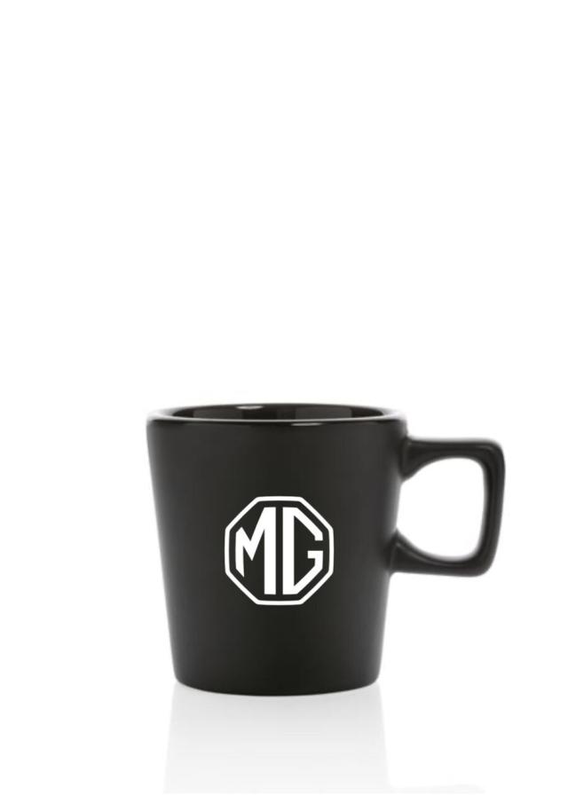 Ceramic coffe cup MG, black